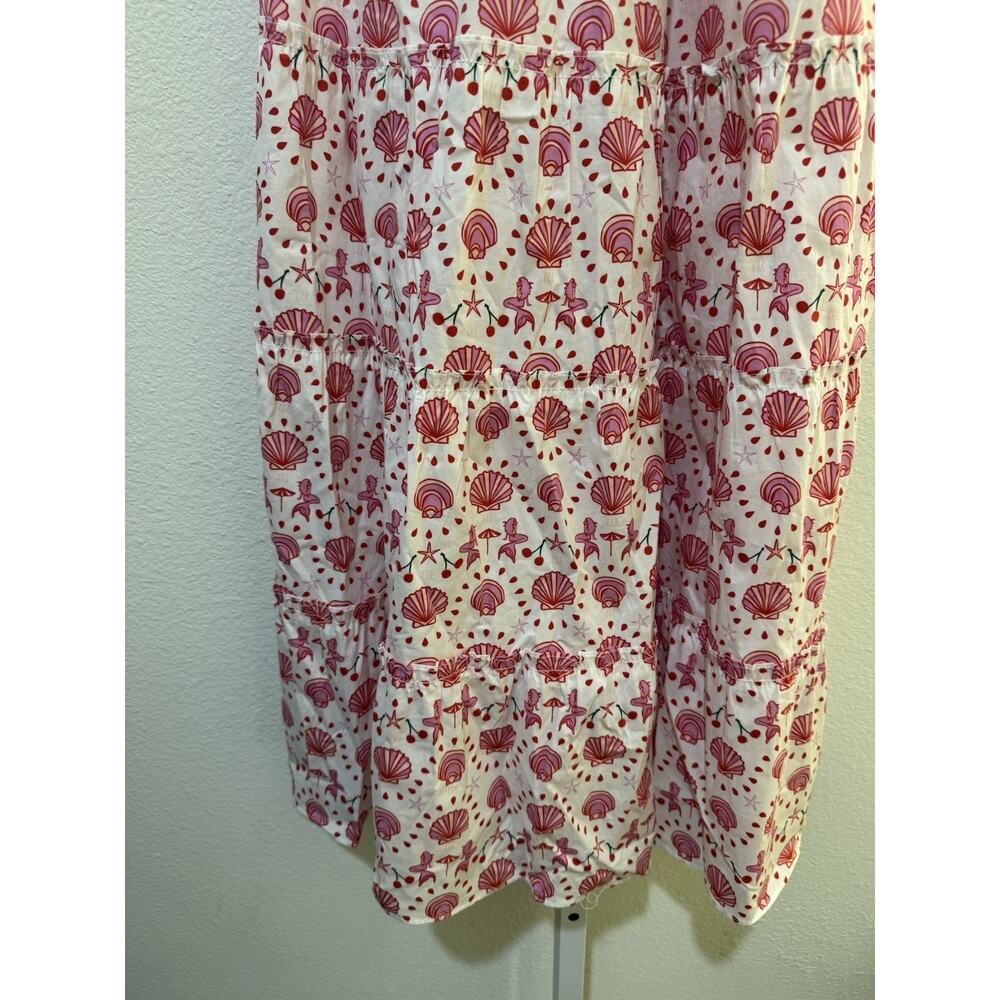 Hill House limited edition mermaid print Ellie nap dress, XS - Picture 10 of 13